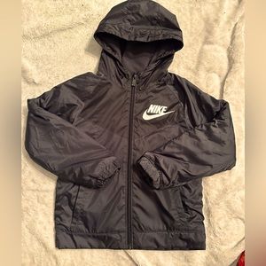 Boys Nike Sportswear Fleece Lined Windbreaker Jacket